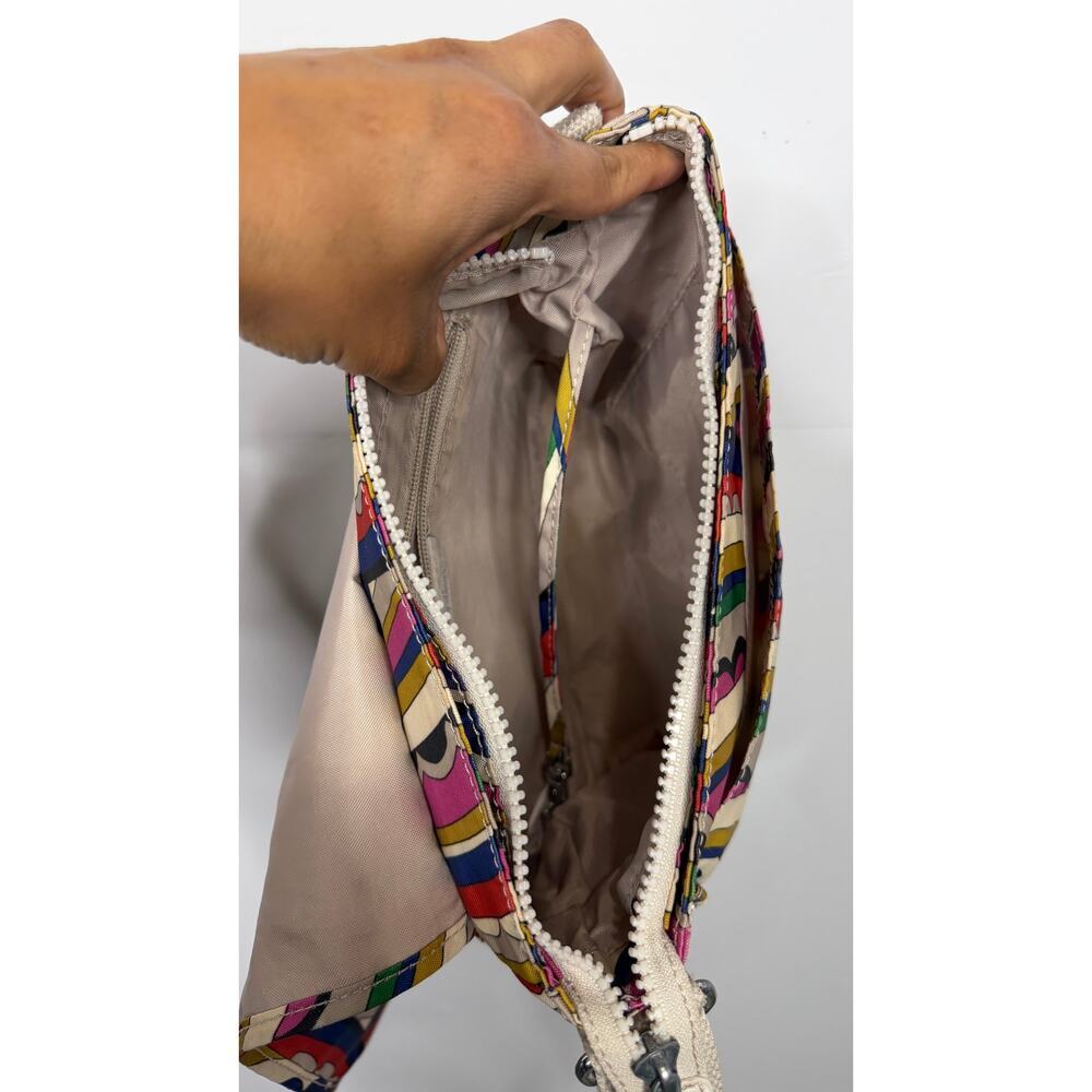 Kipling Attyson Crossbody Shoulder Bag multicolor swirl print View 5